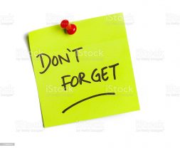 reminder-note-isolated-on-white